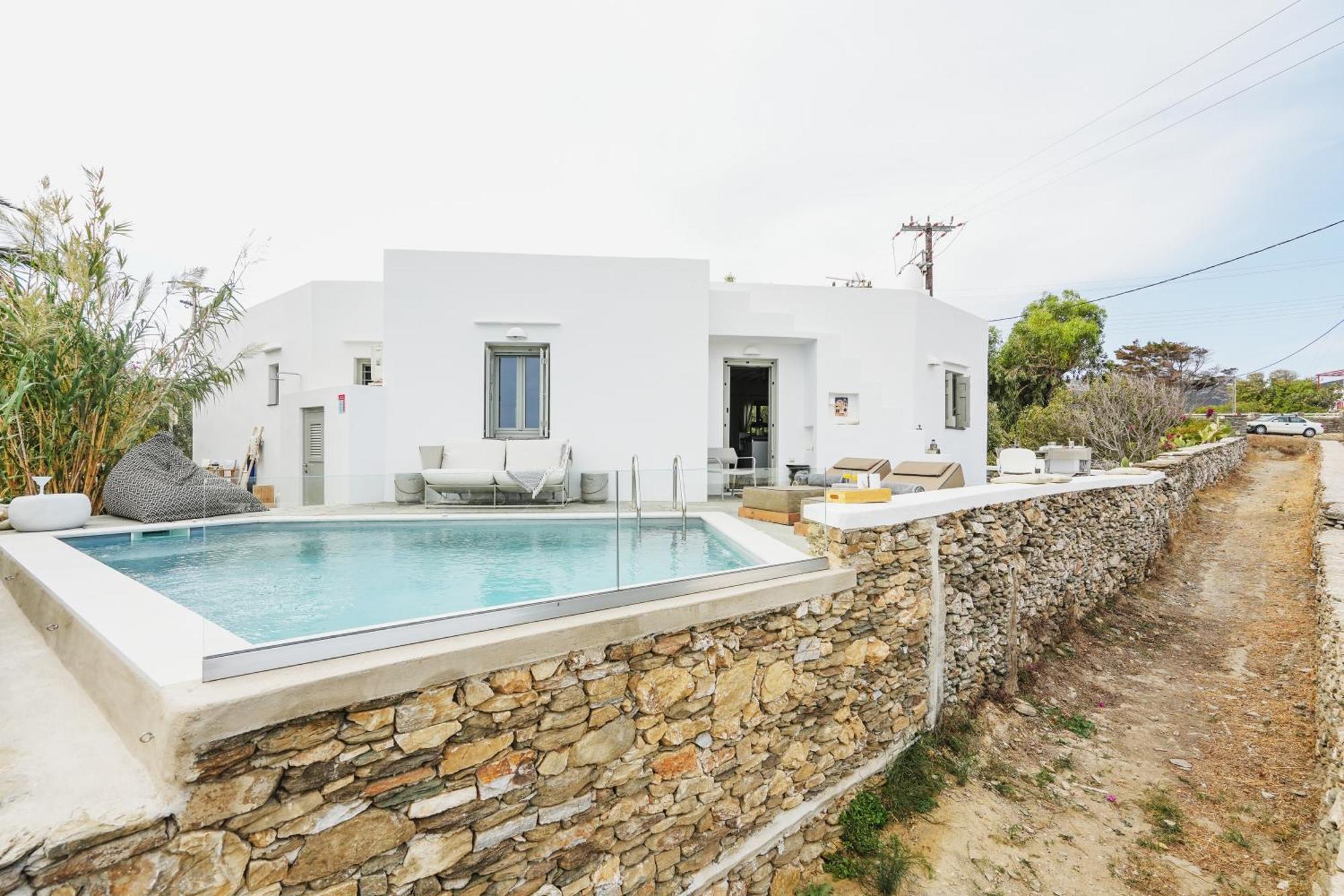Villa Arades Sifnos With Private Pool Apollonía Exteriör bild