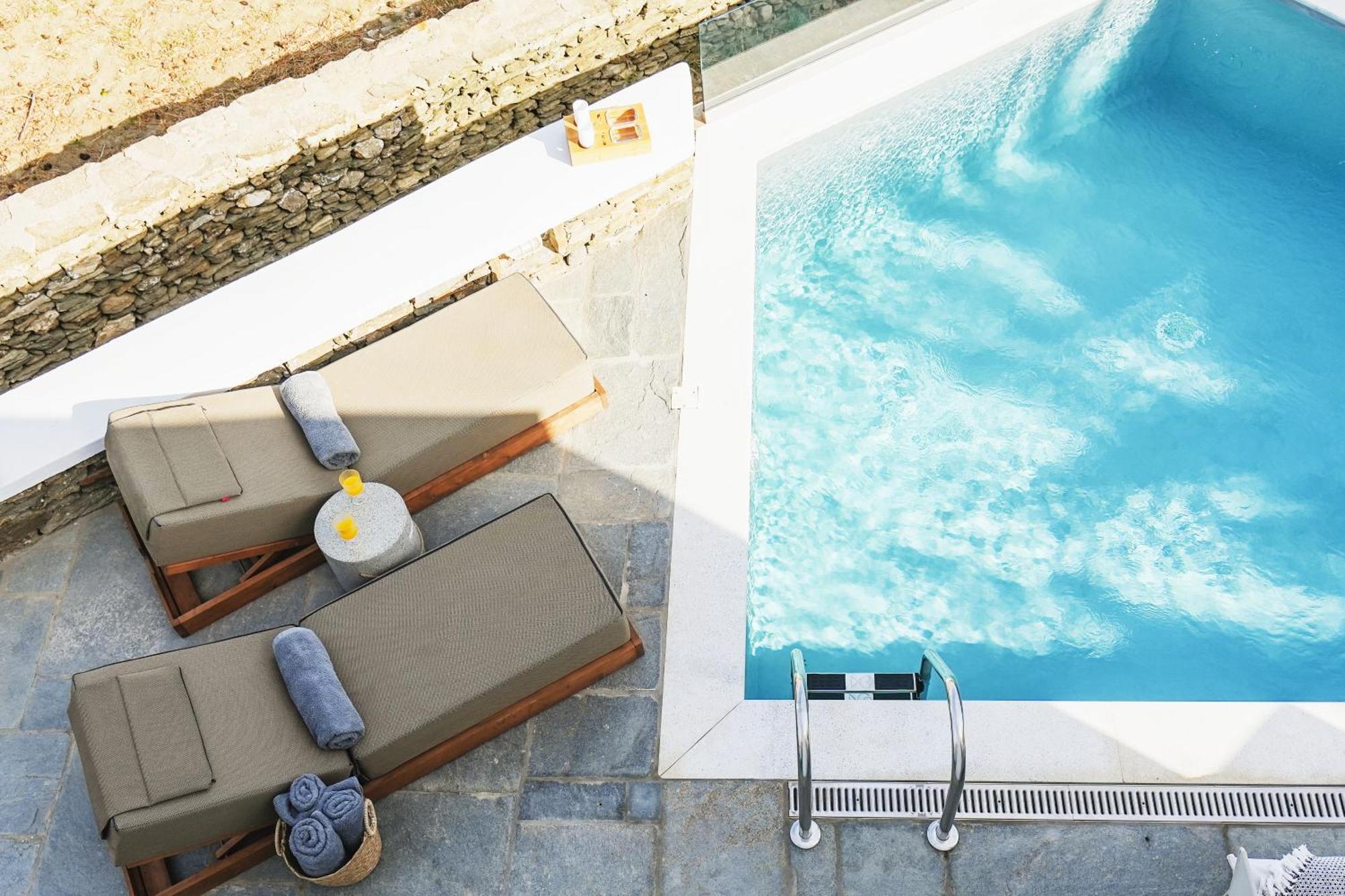 Villa Arades Sifnos With Private Pool Apollonía Exteriör bild