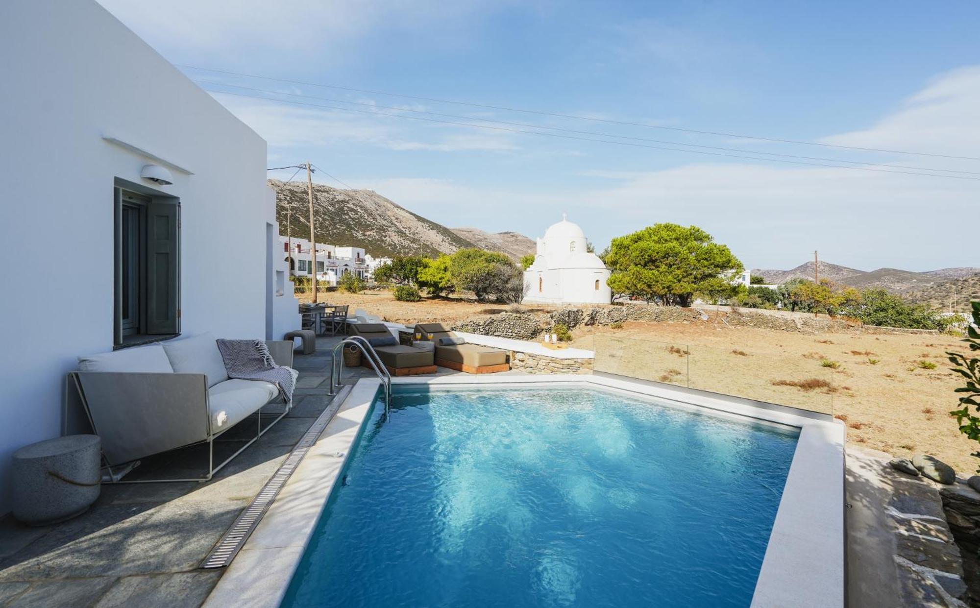 Villa Arades Sifnos With Private Pool Apollonía Exteriör bild