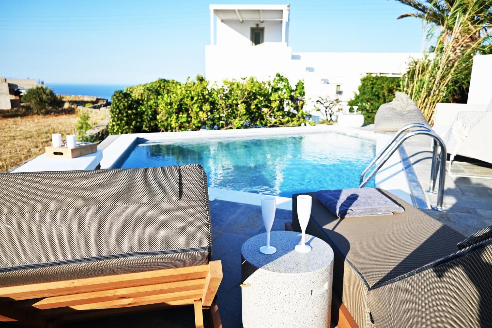 Villa Arades Sifnos With Private Pool Apollonía Exteriör bild