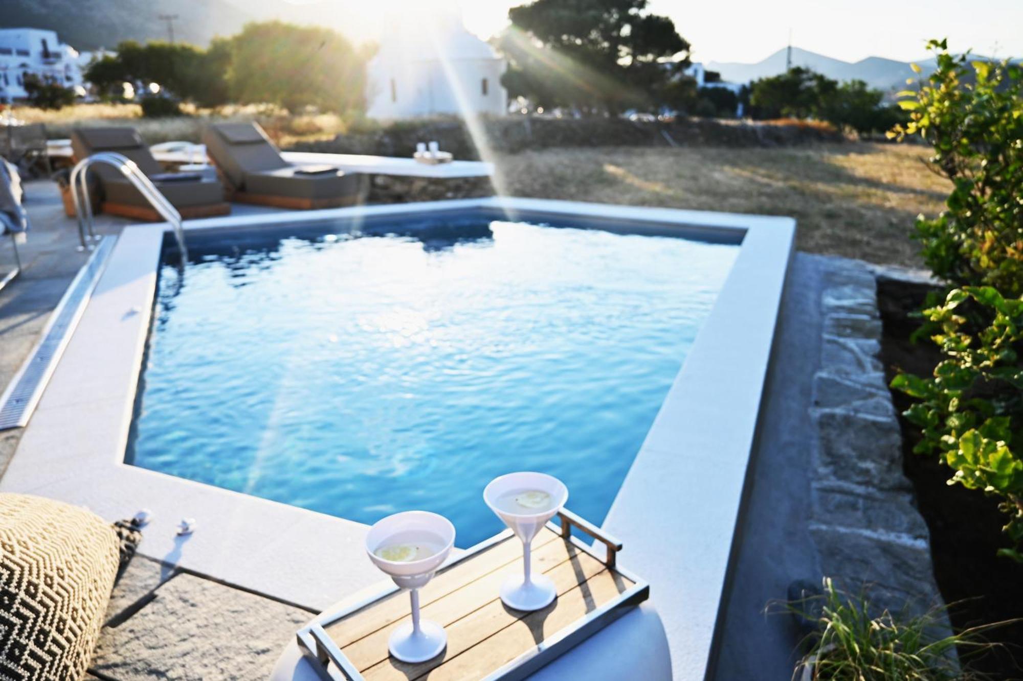 Villa Arades Sifnos With Private Pool Apollonía Exteriör bild